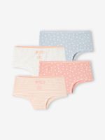 Set van 4 mooie meisjesshorties BASICS ecru