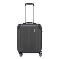 Travelite City 4 Wiel Trolley S antraciet Harde Koffer