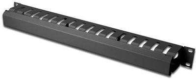 Digitus DN-97617 19 inch Kabelvoering voor patchkast 1 HE Zwart (RAL 9005)