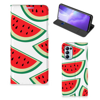 OPPO Find X3 Lite Flip Style Cover Watermelons