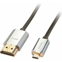 Lindy HDMI/micro HDMI, 4.5m HDMI kabel HDMI Type A (Standaard) HDMI Type D (Micro) Zwart - thumbnail