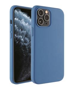 Vivanco Hype Backcover Apple iPhone 12 Pro Max Blauw Inductieve lading, Spatwaterdicht, Stootbestendig, Waterafstotend