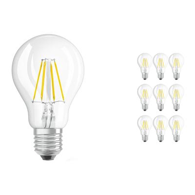 Voordeelpak 10x Osram Parathom Retrofit Klassiek E27 A 7W 827 Filament | Vervangt 60W