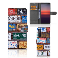 Sony Xperia 5II Telefoonhoesje met foto Kentekenplaten