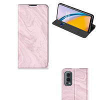 OnePlus Nord 2 5G Standcase Marble Pink - Origineel Cadeau Vriendin