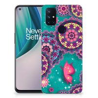 OnePlus Nord N10 5G Hoesje maken Cirkels en Vlinders - thumbnail