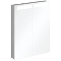 Villeroy & Boch My View In inbouw spiegelkast met LED verlichting 3 voudig dimbaar met 2 deuren 60.1x74.7x10.7cm A4356000