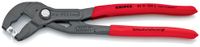 Knipex Slangklemtang | totale lengte 250 mm | hoofd grijs gefosfateerd | kunststof mantel | 1 stuk - 85 51 250 C - 85 51 250 C