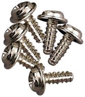 Screws, 3x8mm washerhead self-tapping (6)