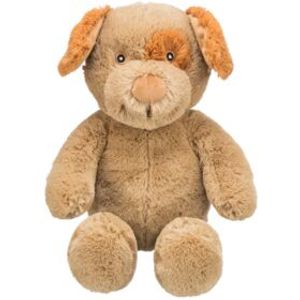 TRIXIE BE ECO HOND ENNO PLUCHE GERECYCLED BRUIN / BEIGE 40 CM