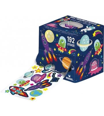 Moses stickerrol sterren 192 stuks donkerblauw Moses stickerrol sterren 192 stuks donkerblauw