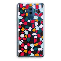 Colored Giraffe: Huawei Mate 10 Pro Transparant Hoesje