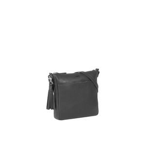 Justified Bags Justified Bags®  Nynke Kleine - Leer- Crossbodytas - Leren Schoudertas -  Zwart