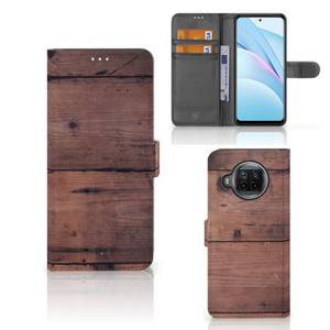 Xiaomi Mi 10T Lite Book Style Case Old Wood