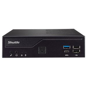 Shuttle XPÐ¡ slim DH610 PC/workstation barebone 1,3L maat pc Zwart LGA 1700