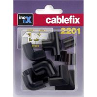 cablefix 3210_schwarz Kabelgoot Stootverbinding Zwart 10 stuk(s) - thumbnail