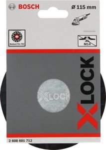 Bosch Accessories 2608601712 X-Lock steunschijf middelhard, 115 mm