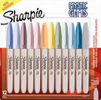 Sharpie Mystic Gems permanente marker, blister van 12 stuk - thumbnail