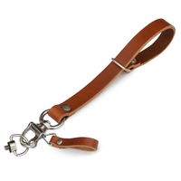 The Hantler Wrist strap quick release Cognac/Silver