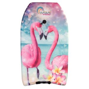 Bodyboard flamingo vogel print 83 cm