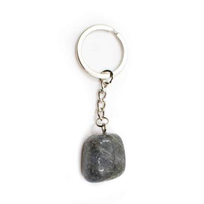 Edelsteen Sleutelhanger Labradoriet Edelsteen Sleutelhanger Labradoriet