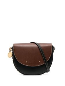 Stella McCartney Frayme Ryder flap shoulder bag - Noir