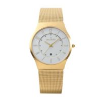 Horlogeband Skagen 233XLGG Mesh/Milanees Doublé 22mm