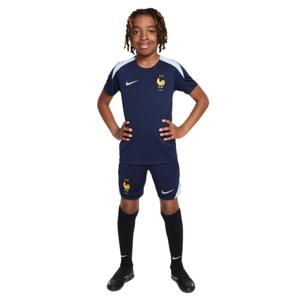 Nike Frankrijk Strike Trainingsset 2024-2026 Kids Donkerblauw Lichtblauw