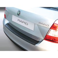 Bumper beschermer passend voor Skoda Rapid 4 deurs 2012- Zwart GRRBP585