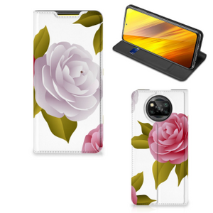 Xiaomi Poco X3 Pro | Poco X3 Smart Cover Roses