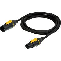 Powercable Neutrik Powercon True1 M/F 0,5 m 3x 1,5 mm2