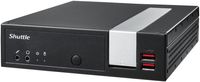 Shuttle XPС slim XPC slim Barebone DL20N6V2, Pentium Silver N6005, 1x LAN, 2x COM, 1xHDMI, 1xDP, 1x VGA, ventilatorloos , 24/7 permanent gebruik