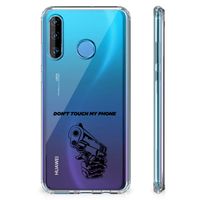 Huawei P30 Lite Anti Shock Case Gun Don't Touch My Phone