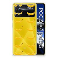 Xiaomi Poco X4 Pro 5G Siliconen Case Banana - thumbnail