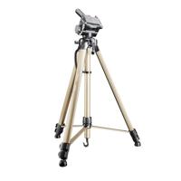 Walimex Wt-3530 Basic Statief (Aluminium, 56-146 Cm, 1070 G, Incl. 3D-Timer, Snelwisselplaat En Praktische Transporttas), Brons