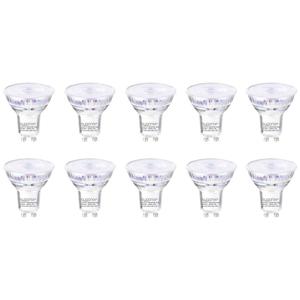 Sygonix SY-5239524 LED-lamp Energielabel E (A - G) GU10 2.4 W = 35 W Warmwit (Ø x h) 50 mm x 54 mm Niet dimbaar 10 stuk(s)