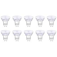 Sygonix SY-5239524 LED-lamp Energielabel E (A - G) GU10 2.4 W = 35 W Warmwit (Ø x h) 50 mm x 54 mm Niet dimbaar 10 stuk(s)