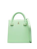 Patrizia Pepe sac cabas en cuir à plaque logo - Vert