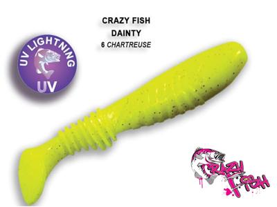 Crazy Fish Dainty - 8.5 cm - 6 - chartreuse Crazy Fish Dainty - 8.5 cm - 6 - chartreuse