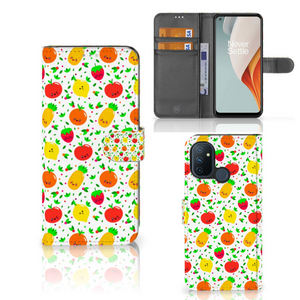 OnePlus Nord N100 Book Cover Fruits