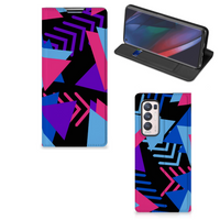 OPPO Find X3 Neo Stand Case Funky Triangle