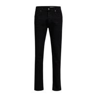 WE Fashion Blue Ridge tapered fit jeans black denim