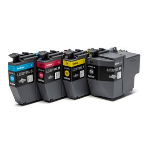 Brother LC3219XLVALBP tonercartridge 4 stuk(s) Origineel Zwart, Cyaan, Magenta, Geel