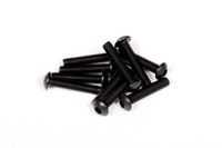 M3x15MM Hex Socket Button Head (Black) (10pcs) (AXA117)