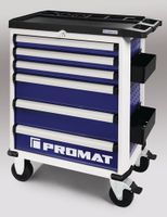 Promat Gereedschapswagen | PLUS | B775xD470xH1000mm | 500 kg 6 laden | staalplaat - 4000871045 4000871045 - thumbnail