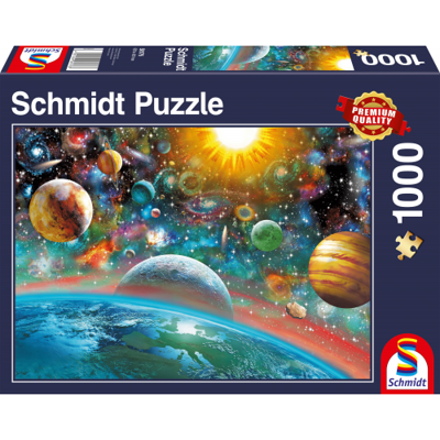 Schmidt Spiele 58176 puzzel Legpuzzel 1000 stuk(s) Ruimte