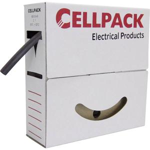 CellPack 127034 Krimpkous zonder lijm Zwart 2.40 mm 1.20 mm Krimpverhouding:2:1 15 m