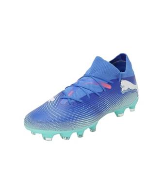 PUMA Future 7 Match Fg/Ag WN's voetbalschoen voor dames, Bluemazing PUMA Witte Elektrische Pepermunt, 36 EU