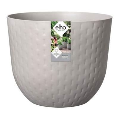 Elho Fuente Grains Bloempot 47 cm - Grijs Elho Fuente Grains Bloempot 47 cm - Grijs