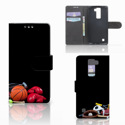 LG K8 Wallet Case met Pasjes Sports